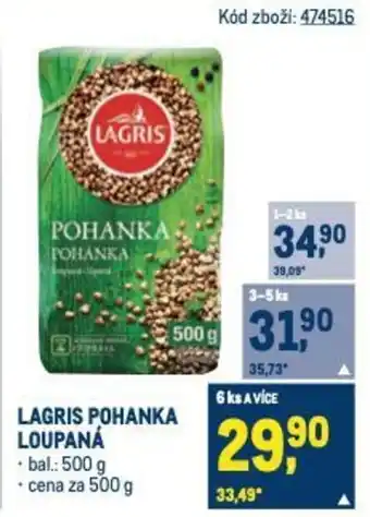 Makro Lagris pohanka loupaná nabídka