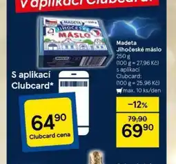 Tesco Máslo nabídka