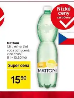 Tesco Mattoni ochucená nabídka