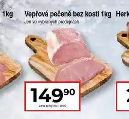 Hruška Vepřová pečeně bez kosti nabídka