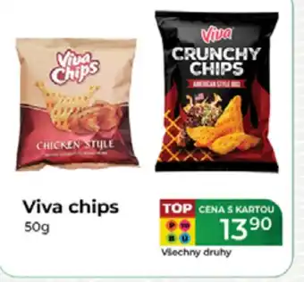 Tamda Foods Viva chips nabídka