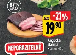 Albert Anglická slanina nabídka