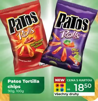 Tamda Foods Patos Tortilla chips nabídka