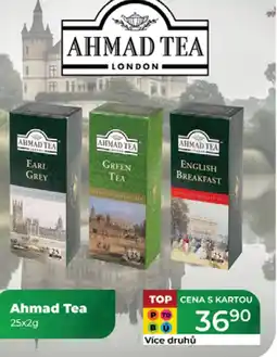 Tamda Foods AHMAD TEA nabídka