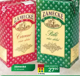 Tamda Foods Zámecké tetrapak nabídka