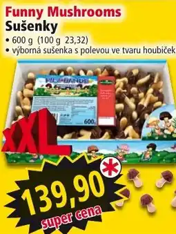 Norma Funny Mushrooms Sušenky nabídka