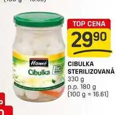 Flop CIBULKA STERILIZOVANÁ 330 g p.p. 180 g nabídka