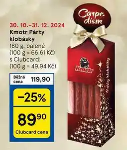 Tesco Kmotr Párty klobásky, 180 g nabídka