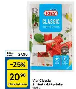 Tesco Vici Classic Surimi rybí tyčinky, 100 g nabídka