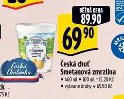 Albert Česká chuť Smetanová zmrzlina 460 ml nabídka