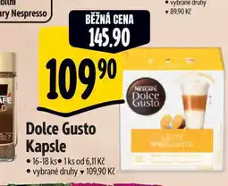 Albert Dolce Gusto Kapsle 16-18 ks nabídka