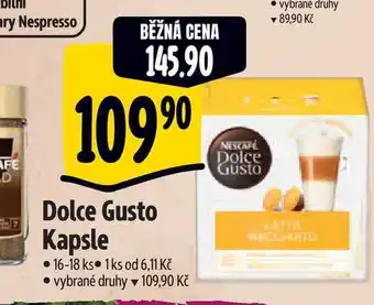 Albert Dolce Gusto Kapsle 16-18 ks nabídka