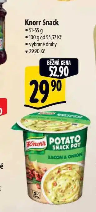 Albert Knorr Snack • 51-55 g nabídka