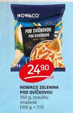 Flop NOWACO ZELENINA POD SVÍČKOVOU 350 g. proužky, mražené nabídka