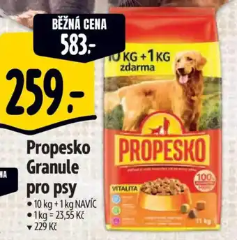 Albert Propesko Granule pro psy nabídka