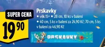 Albert Prskavky nabídka