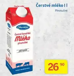 Kubík potraviny Čerstvé mléko nabídka