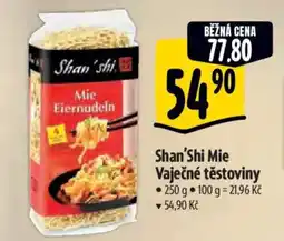 Albert SHAN'SHI Mie vaječné těstoviny nabídka