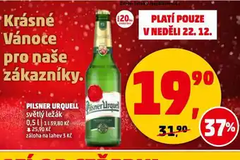 Penny Market Pivo pilsner urquell nabídka