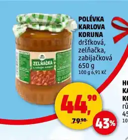 Penny Market Dršťková polévka nabídka