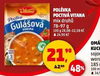 Penny Market Vitana poctivá polévka nabídka