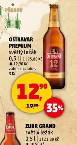 Penny Market Pivo ostravar premium nabídka