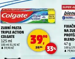 Penny Market Colgate triple action zubní pasta nabídka