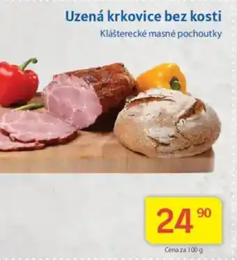 Kubík potraviny Uzená krkovice bez kosti nabídka