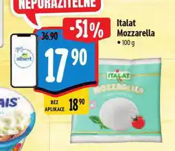 Albert Itala mozzarella nabídka