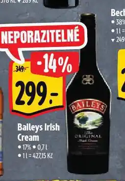 Albert Baileys irish cream nabídka
