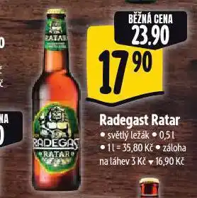 Albert Pivo radegast nabídka