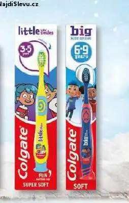 Terno Colgate zubní kartáček kids nabídka