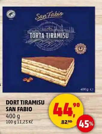 Penny Market DORT TIRAMISU SAN FABIO, 400 g nabídka