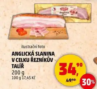 Penny Market ANGLICKÁ SLANINA V CELKU ŘEZNÍKŮV TALÍŘ, 200 g nabídka