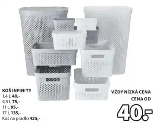 JYSK Koš infinity nabídka