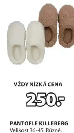 JYSK Pantofle killeberg nabídka