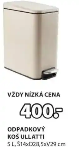 JYSK Odpadkový koš ullatti nabídka
