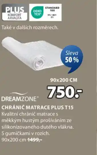 JYSK Chránič matrace plus t15 nabídka