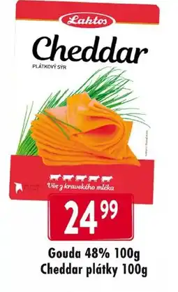 Qanto Gouda 48% Cheddar plátky nabídka