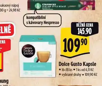 Albert Kávové kapsle dolce gusto nabídka