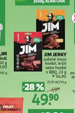 Rossmann Jim jerky sušené maso nabídka