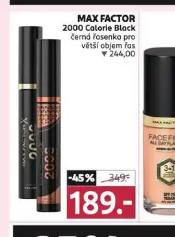 Rossmann Max factor řasenka nabídka