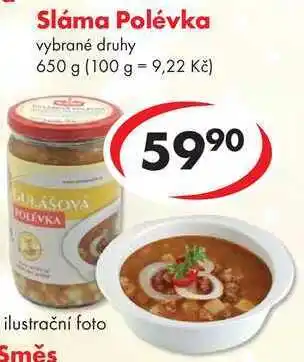 CBA Sláma Polévka, 650 g nabídka