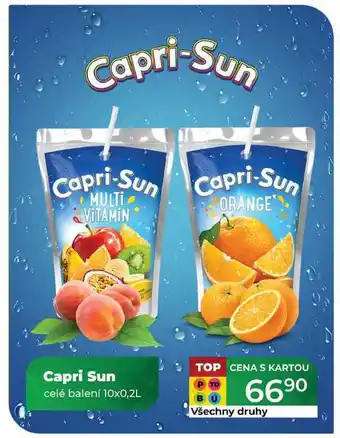 Tamda Foods Capri Sun celé balení 10x0,2L nabídka