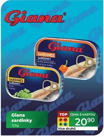 Tamda Foods Giana sardinky 125g nabídka