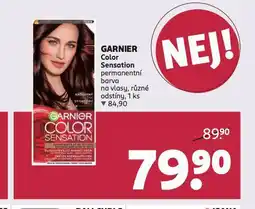 Rossmann Garnier color sensation permanentní barva na vlasy nabídka