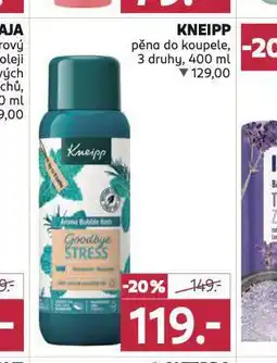 Rossmann Kneipp pěna do koupele nabídka