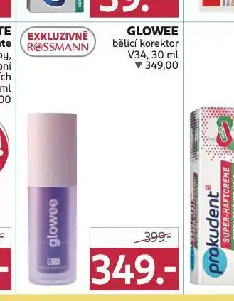 Rossmann Glowee bělicí korektor nabídka