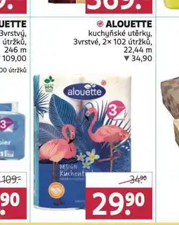 Rossmann Alouette kuchyňské utěrky nabídka