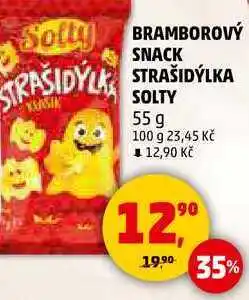 Penny Market BRAMBOROVÝ SNACK STRAŠIDÝLKA SOLTY, 55 g nabídka